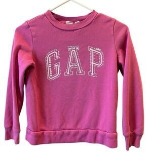 GAP Kids, Girls Size M(8), Pink Pullover Sweatshirt
